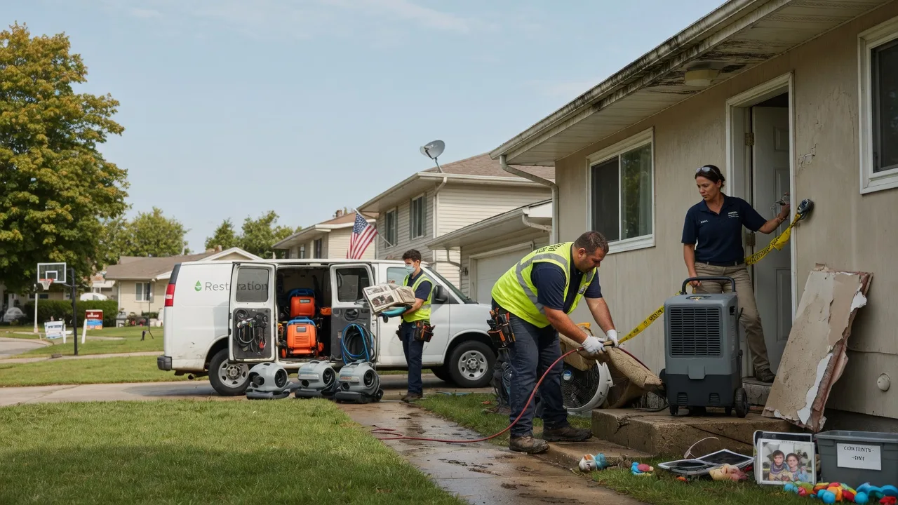 Water Damage Restoration in Bee, VA near me